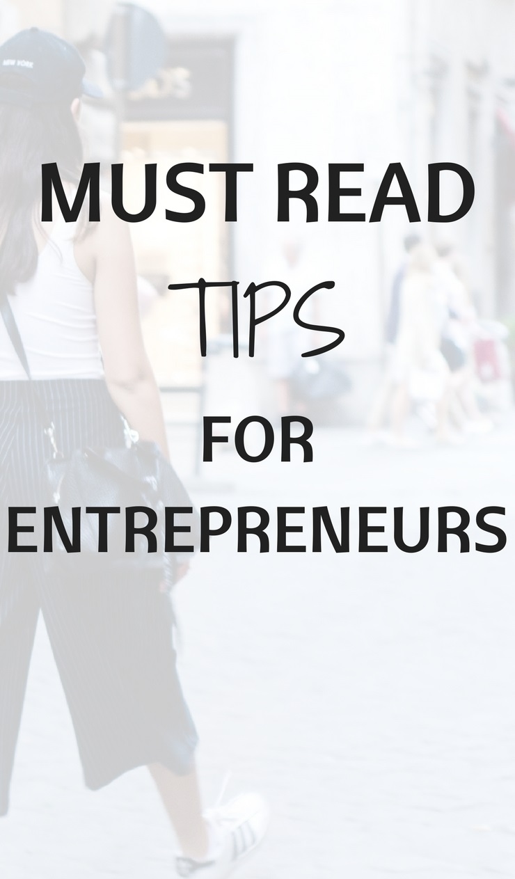 Must read tips for starting entrepreneurs - THE ROAD 
